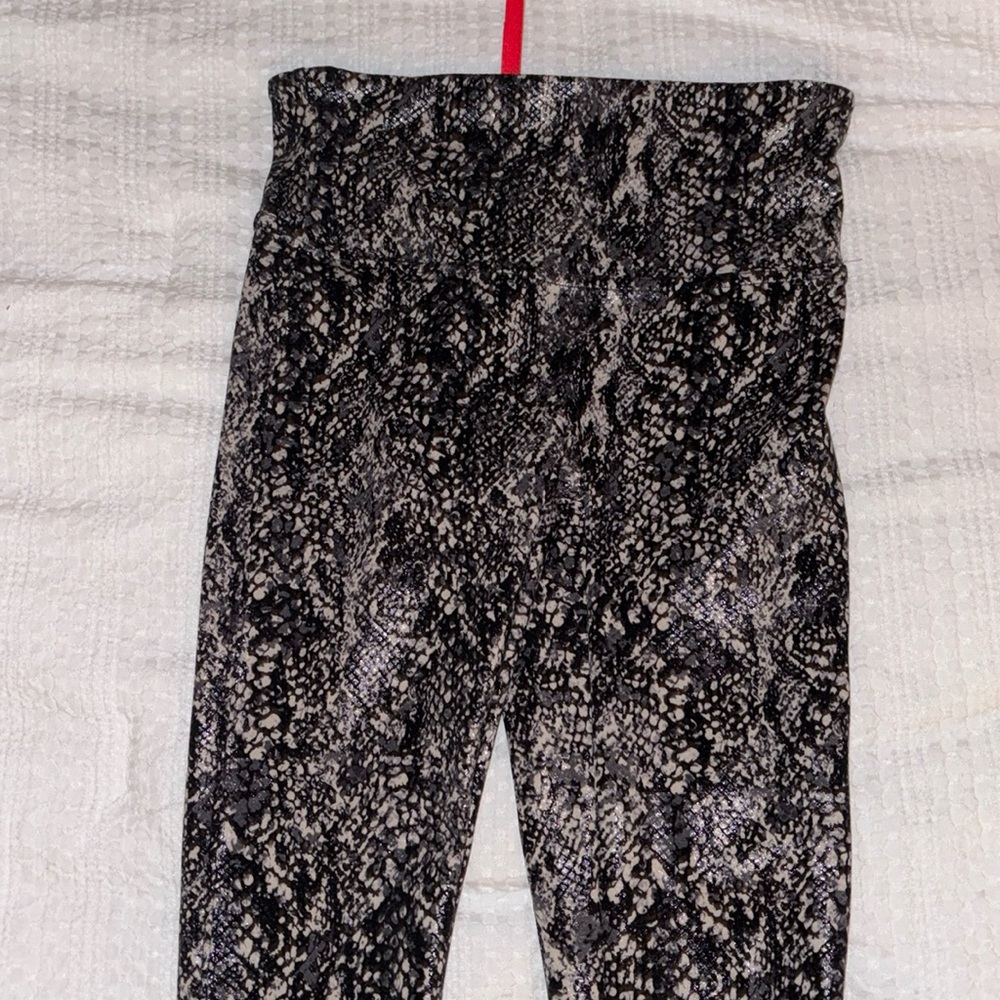 Spanx (Faux) Snakeskin Leggings